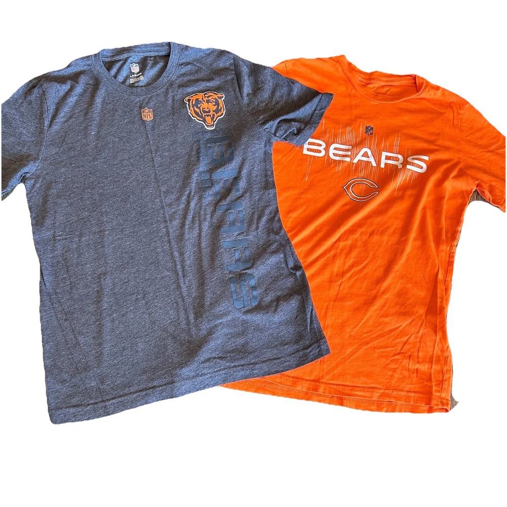NFL Chicago Bears Short Sleeved  T-shirt  Youth/Kids Large 14/16 Shirt Lot